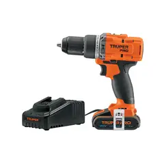 TRUPER - Taladro Percutor Inalámbrico 1/2'' 20 V