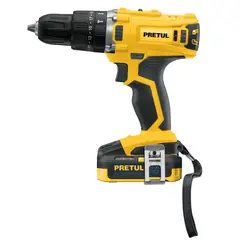 PRETUL - Taladro Inalámbrico Con Percutor 20v 1/2 26117