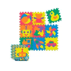 RONDA - Tapete Rompecabezas Objetos Espuma Para Bebés