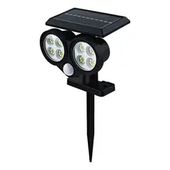 GENERICO - Reflector Solar con Sensor de Movimiento 200 lm Luz Jardín