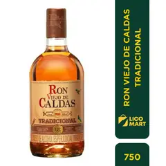 VIEJO DE CALDAS - RON TRADICIONAL 750 ML