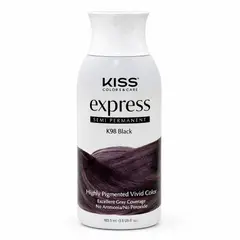 GENERICO - Kiss Express K98 Negro Tinte Semi Permanente