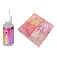 MONTOC MAKEUP - Serum Niacinamida 10% Montoc Polvo Suelto 4en1 Piel Sin Poro