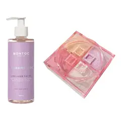 MONTOC MAKEUP - Limpiador Facial Ácido Salicílico Polvos Sueltos 4en1