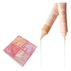 MONTOC MAKEUP - Base De Maquillaje Con Retinol Tono 300 Polvo Sueltos 4en1 Mate