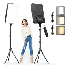 GENERICO - Luz LED Profesional Trípode y Control Remoto