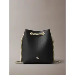 CALVIN KLEIN - Bolso negro saco