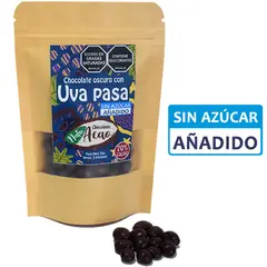 GENERICO - Uva Pasa Con Chocolate Oscuro 70% Sin Azúcar