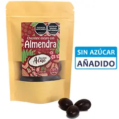 GENERICO - Almendra Con Chocolate Oscuro 70% Sin Azúcar