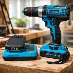 GENERICO - Taladro Inalámbrico 36v Tipo Indutrial Percutor Atornillador Az 12