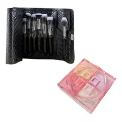 GENERICO - Brochas Maquillaje X36 Polvos Sueltos Mate Acabado Impecable