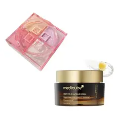MEDICUBE - Vita C Cream Capsule Polvos Sueltos Bloomshell