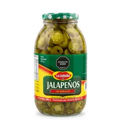 LA CORUÑA - Jalapeños en Rodajas x 980g