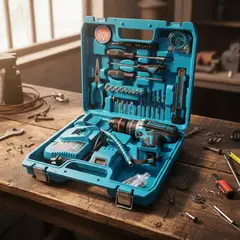 GENERICO - Taladro Inalámbrico 128v Tipo Indutrial Percutor Atornillador Az 12