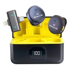 GENERICO - Micrófono Inalámbrico Profesional Solapa Celular Magnetico