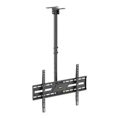 GENERICO - Soporte De Techo Techgo SPT-6404 Para TV 37-86 Hasta 50kg - Negro