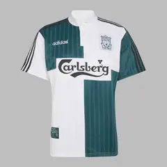 ADIDAS - Camiseta Performance Hombre de fútbol visitante del Liverpool FC 95 - Blanco - Fútbol - Uso casual y entrenamiento