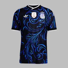 ADIDAS - Camiseta Hombre Visitante Selección Argentina 26 Versión Jugador - Negro