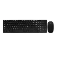 ARGOM TECH - Combo Argom Teclado y Mouse inalámbrico Clásico En español