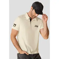 MARKETING PERSONAL - Polo Hombre Crema Mp 114119