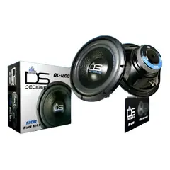 GENERICO - Bajo Para Carro Decibels 12 Dc-1200 1300w/ 20/800hz