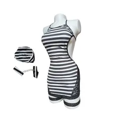 PROVOCAME - Disfraz Femenino Sexy Presionera o Presa Lenceria Erotica Mujer