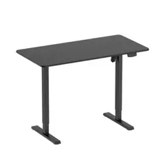GENERICO - Escritorio Eléctrico de Altura Ajustable TechGo DMTB3-NE Diseño Ergonómico y Moderno, Negro.