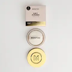MONTOC MAKEUP - Polvo suelto traslucido soft powder 30g Nueva presentacion montoc