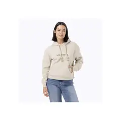 MERRELL - Buzo Mujer HOOD WITH LARGE DRAW Beige