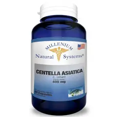 NATURAL SYSTEM - SUPLEMENTO VITAMINICO CENTELLA ASIATICA 400MG X 60U NATURAL S.