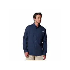 COLUMBIA - Camisa Hombre TAMIAMI II LS SHIRT Azul