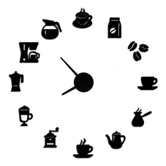 DECOR - Reloj de pared cocina 70cm x 70cm