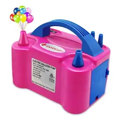 GENERICO - Inflador De Globos Electrico 600 Watts Doble Boquilla