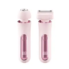 GENERICO - Maquina Depiladora Inalámbrica Recargable Doble Cabezal