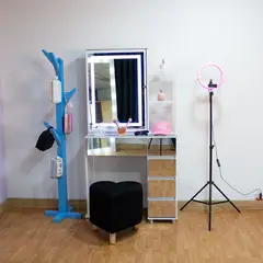 TKMODULARES - Tocador moderno con espejos y luz led