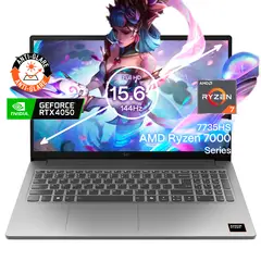 LENOVO - Portátil Gamer LOQ AMD Ryzen 7 7735HS RAM 32GB SSD 1 TB RTX 4050 6 GB 144HZ