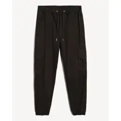 SEVEN SEVEN - Pantalón Jogger Cargo Para Hombre Café