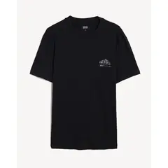 SEVEN SEVEN - Camiseta Para Hombre Manga Corta Cuello Redondo Color Negro Marca #45097677