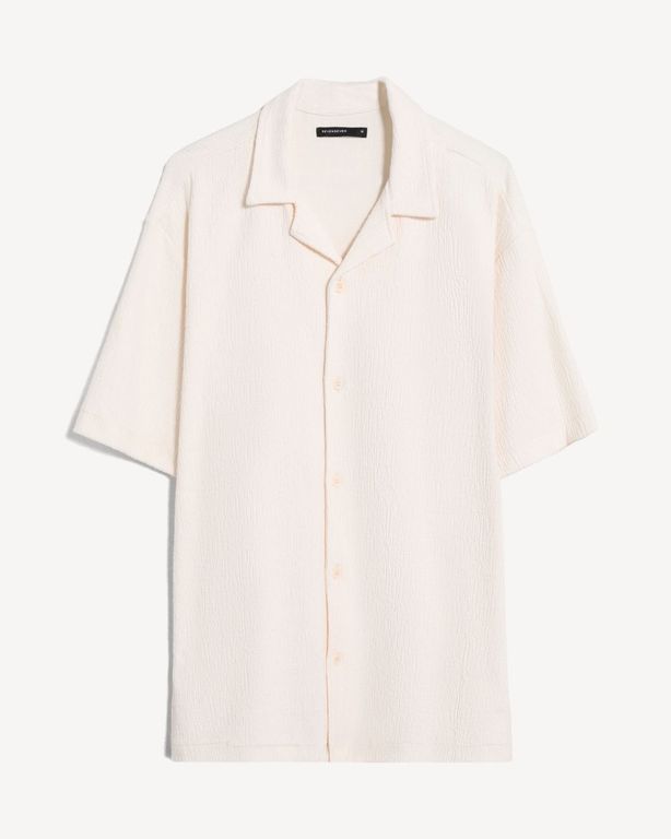 Imagen de Camisa Resort Texturizada Para Hombre Marfil