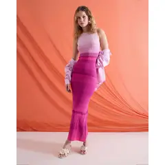 SEVEN SEVEN - Vestido Para Mujer M/Sisa Largo Color Rosa Marca #28171530