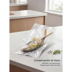 TELEVENTAS COM - 50 Bolsas para Sellado al Vacío 25x30cm BPA Free