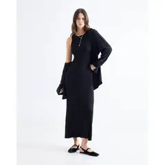 SEVEN SEVEN - Vestido Para Mujer M/Sisa Corto Color Negro Marca #28171524