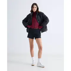 SEVEN SEVEN - Short Para Mujer Multiusos Plano Color Negro Marca #28191124