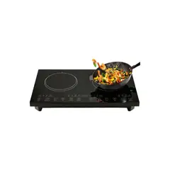 TELEVENTAS COM - Estufa de Inducción Moderna de 2 Puestos