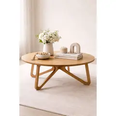 VETTA HOME - Mesa de centro en Madera Plywood - Armado Rápido NOVA