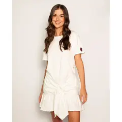 BASICAL - Vestido Corazón Abierto Blanco