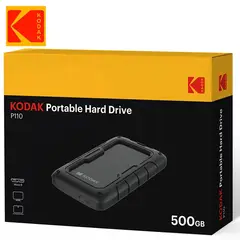 KODAK - Disco externo 500GB USB 30 portatil almacenamiento masivo backup archivos fotos videos