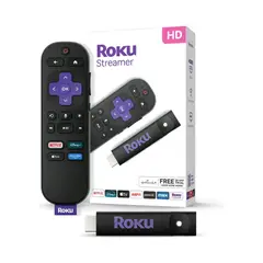 ROKU - Convertidor smart tv stick Control Por Voz y Bluetooth