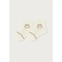 MR HAPPY - Media Acolchada Bebé Niña Fresco Suave Verde 12 meses Pack x6