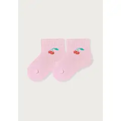 MR HAPPY - Media Acolchada Bebé Niña Dulce Básico Marfil 6 meses Pack x3